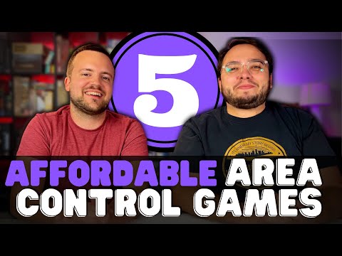 5 Affordable Area Control Games