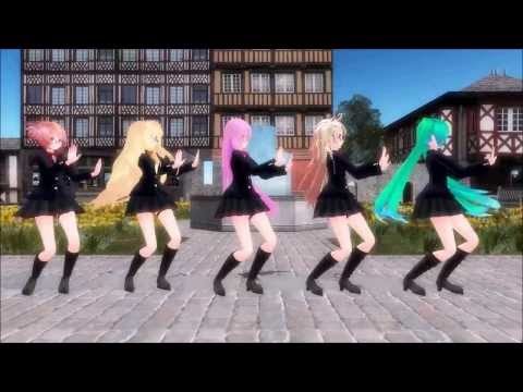 (MMD) Sexy Love - SeeU, Teto Kasane, Megurine Luka, Hatsune Miku, IA