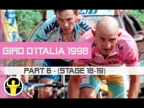 Giro d'Italia 1998 - Part 6 (stage 18-19) - Marco Pantani vs Pavel Tonkov