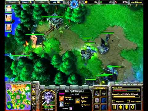 warcraftFrozenThrone... CeChi(undead) vs AtheistP(human) part 2