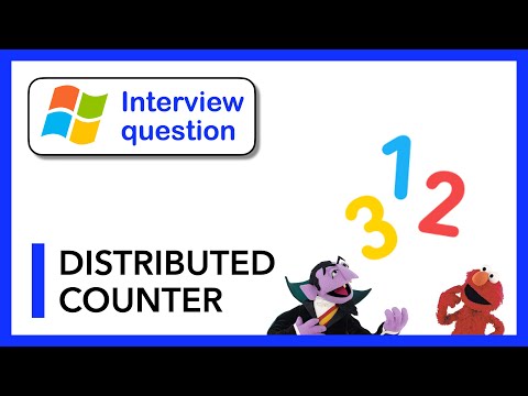 distributed counter system design