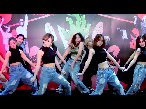 141030 Fossil cover HyunA - Change + Red @Teen Pointer Halloween 2014 (Audition)