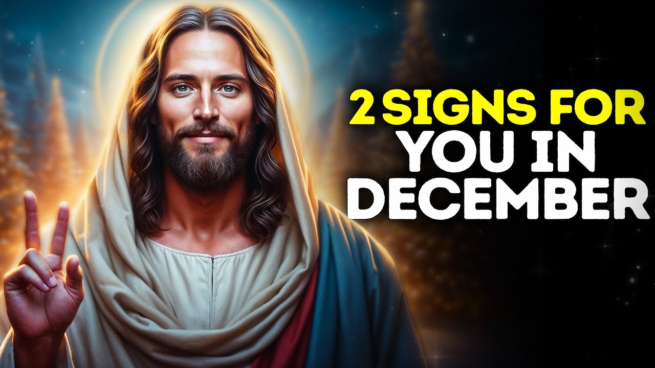 2 SIGNS FOR YOU IN DECEMBER| God Says |God Message Today|Gods Message Now |God's Message Now For You