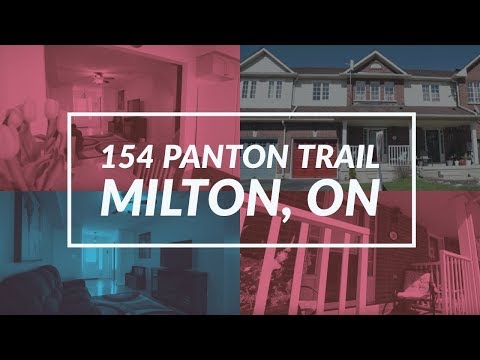 Introducing 154 Panton Trail, Milton ON - Martin Kinal