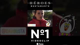 David Bustamante HÉROES - Numero 1 Videoclip en ITUNES 👏👏👏👏
