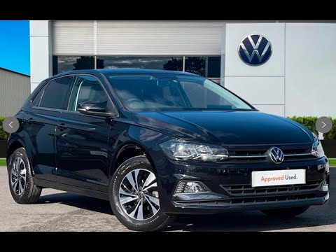 Approved Used Volkswagen Polo Match 1.0 TSI Automatic Deep Black | Wrexham Volkswagen
