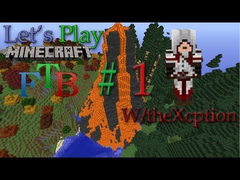 Let's Play Feed the Beast Multiplayer Part 1 - What a night