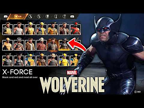 Marvel's Wolverine PS5 - ALL Alternate Suits Revealed So Far! (UPDATED)