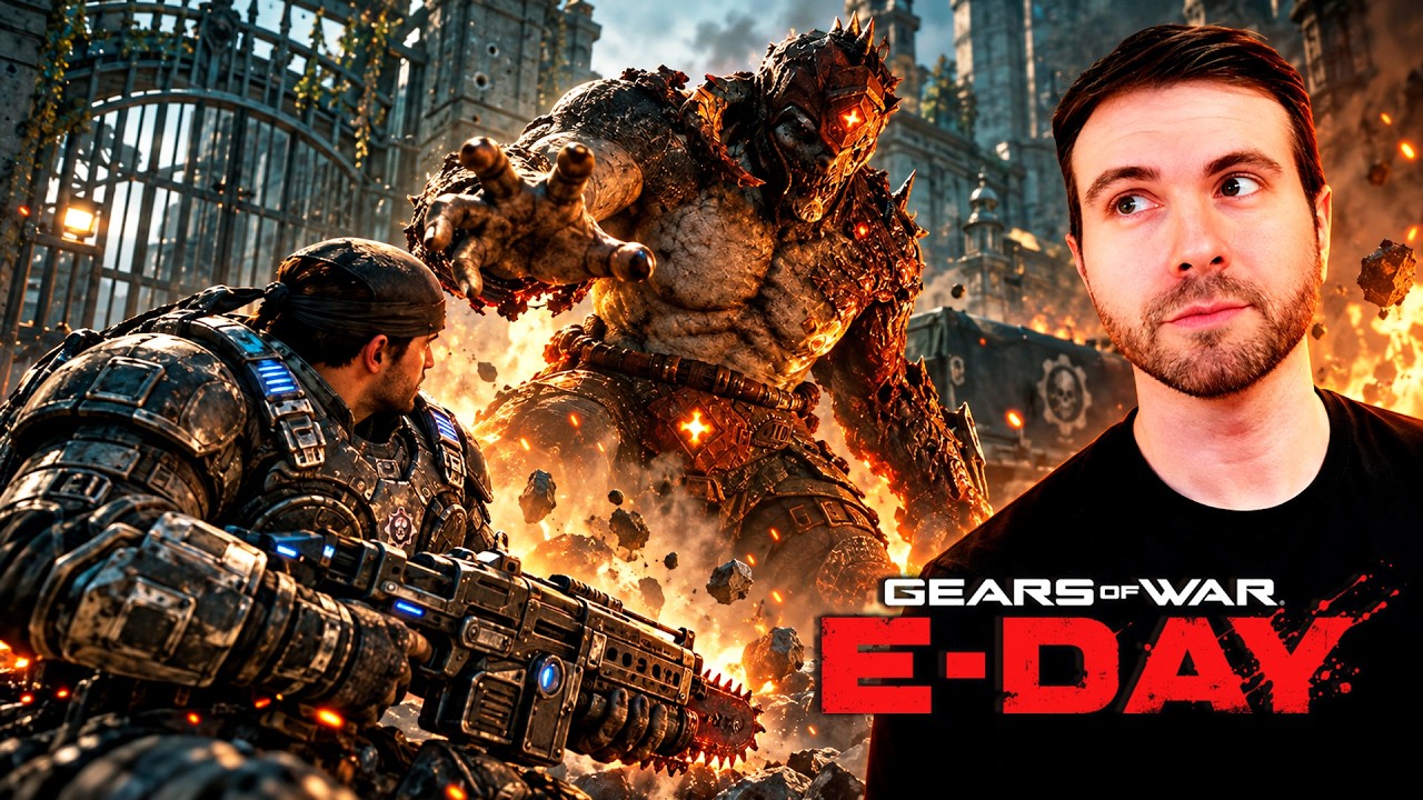 Gears Of War E-DAY: INCREIBLES COMBATES!