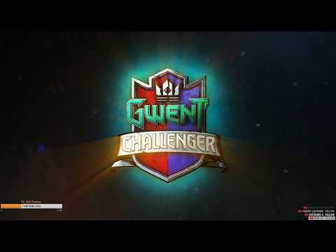 Gwent (Гвинт) - Adzikov vs Kolemoen. GWENT Challenger #3. Gwent 0.9.23