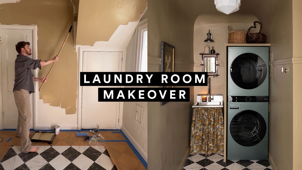 EXTREME Laundry Room Makeover *From Start to Finish*