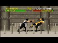 MORTAL KOMBAT 1 SNES BOSS SMOKE MK1 LONGPLAY AND ENDING