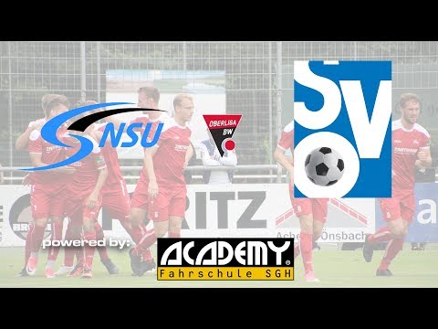 13.08.17 | SV Oberachern - Neckarsulmer SU | Oberliga Ba-Wü | 1. Spieltag |  Saison 17/18