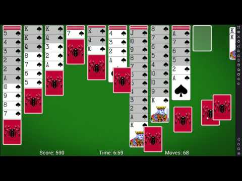 Free Spider Solitaire for Android by MobilityWare - YouTube