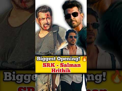 YRF Spy Universe की सबसे बड़ी Opening! 💥 Pathaan vs War 2 vs Tiger 3 | #yrfspyuniverse #shorts