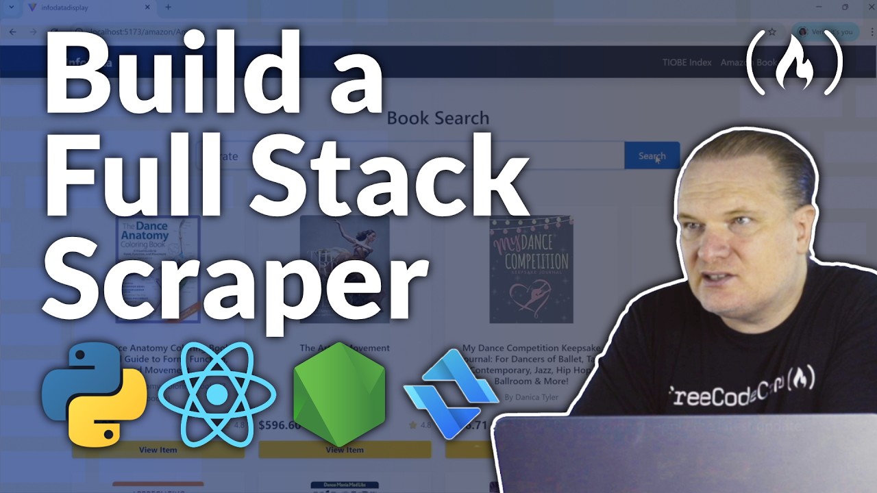 Web Scraping with Python & JavaScript – MERN Stack Full Course