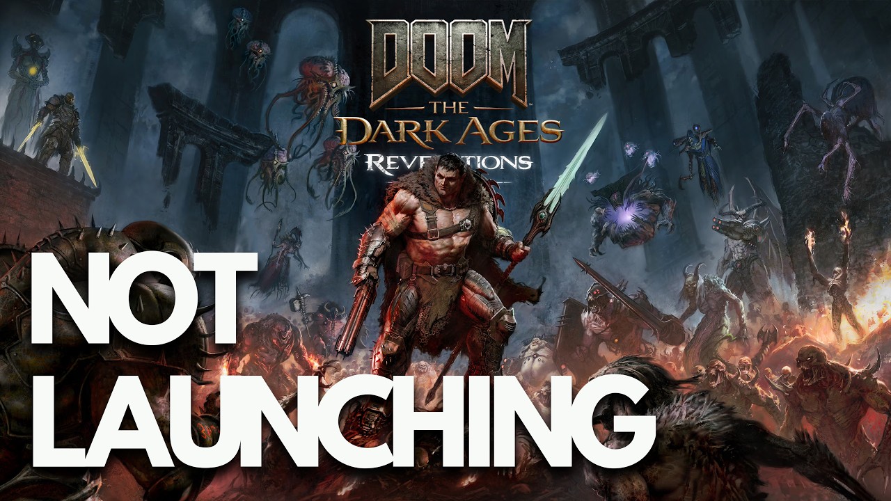 Doom The Dark Ages Revelations Not Launching/Crashing/Not Loading/Black Screen On Steam PC🎮🔥 FIX