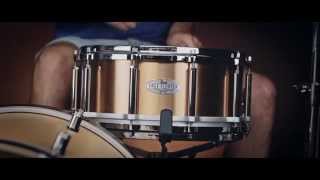 Video thumbnail for Pearl Free Floater 14x6.5" 1.2mm Phosphor Bronze Snare Drum by Peter Lewis
