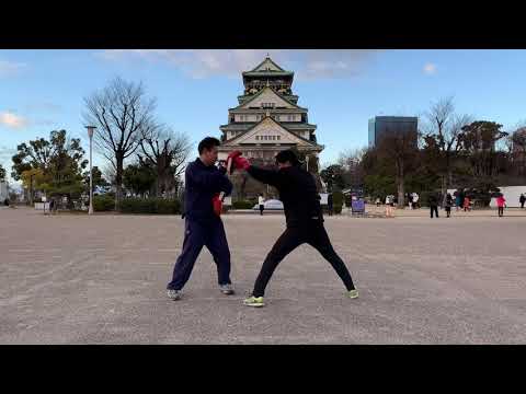 2020/1/31 ボクシング  けんと　ジャブ上下ダブル
