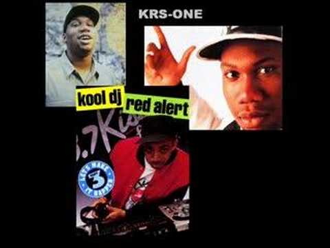 KRS One Live Freestyle with DJ Red Alert - Kiss fm NYC 1989