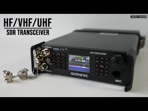 GUOHETEC PMR-171 ALL MODE - HF/VHF/UHF SDR TRANSCEIVER