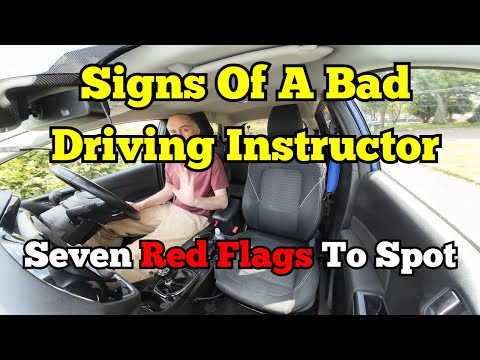 Signs Of A Bad Driving Instructor