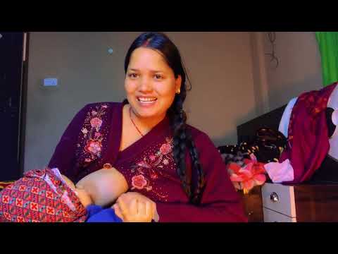Breastfeeding vlog || breastfeeding videos || srijana shahi video buy WhatsApp +977 9803100111