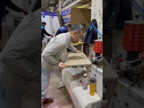 F14 curved edge banding machine #edgebandingmachine #edgebander #cnc #woodworking