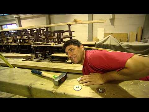 Aufbau Oktoberfestzelt