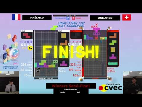 Unnamed vs MaëlMCD - Winners Semi Final - French Spin Cup Play Sorbonne 2 IRL