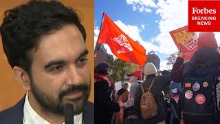 NYC Mayor Mamdani Asked If NYC DSA Co-Chair Should Step Down Amid House Scandal, 'Lying' About Job
