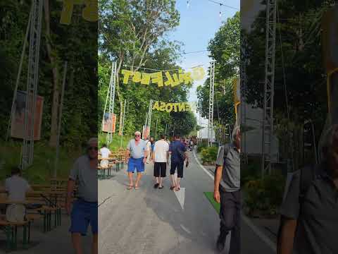 Sentosa beach walk street#everyone #enjoy #viral