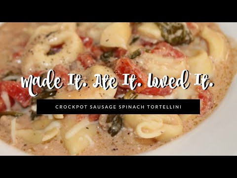 download lagu mp3 mp4 Crockpot Tortellini And Spinach, download lagu Crockpot Tortellini And Spinach gratis, unduh video klip Crockpot Tortellini And Spinach