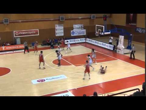 LF 13-14. Rivas 72 - Burgos 61. (07.03.2014) / Georgina Bahí #14 Blanco (19 puntos)