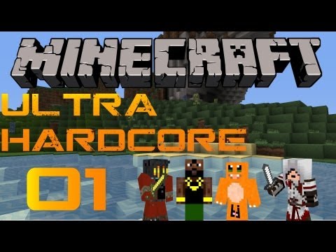 Let's Play Minecraft Ultra Hardcore #1 [Deutsch/HD] - Ein nasser Spawn