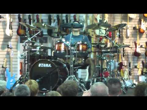 JASON BITTNER DRUM SOLO ZILDJIAN CLINIC TOUR 5/10 ATLANTA, GA