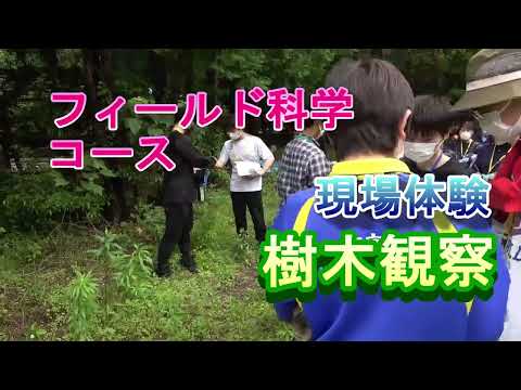 【フィールド科学コース】現場体験（樹木観察）