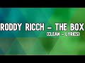 Roddy Ricch The Box Clean Lyrics
