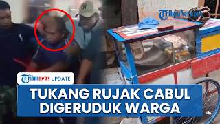 Tukang Rujak Cabul di Kebon Jeruk Digeruduk Massa usai Diduga Lecehkan Siswi SD, Pelaku Dikenal Alim