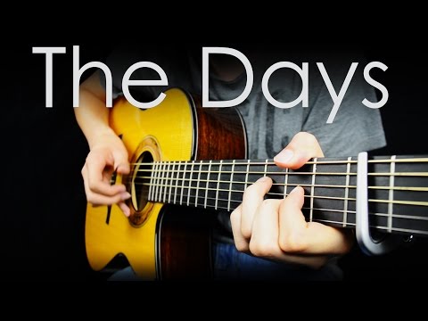 The Days - Avicii - Fingerstyle Guitar Cover