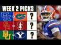 College Football Week 2 FREE Expert Picks: Props, Best Bets & Picks to Win | CBS Sports HQ