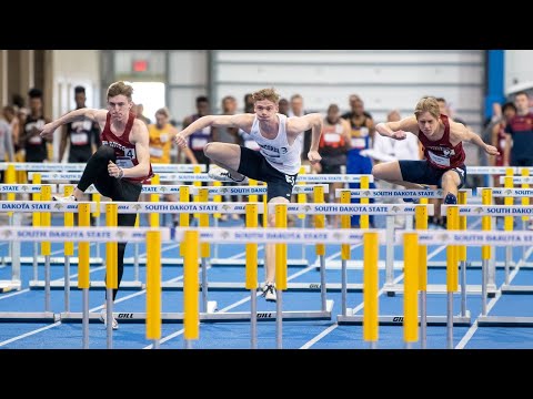 2020 NAIA Indoor - Men's 60m Hurdle Prelims - Heat 1
