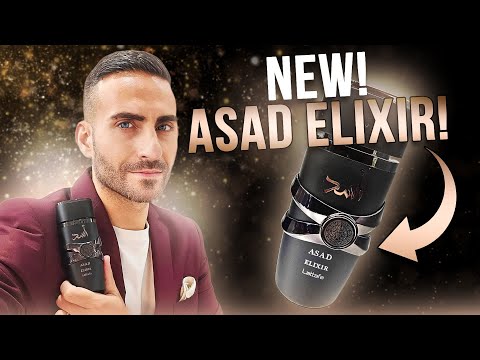 NEW! Lattafa Asad Elixir Fragrance Review!