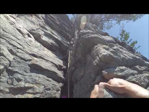 Three Pines 5.3 The Gunks P1 - P2 Following