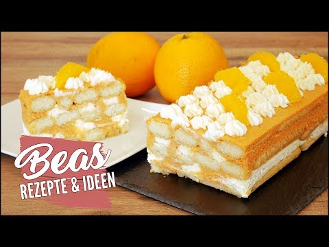Himmlisches Orangen Tiramisu Rezept | Schmeckt wie Softcakes #BEAner Hinweis