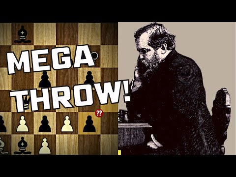 When World Champions Throw Games || Steinitz - Zukertort 1886, Game #3