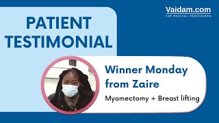 Успешная миомэктомия и подтяжка груди в Турции | Пациент из Заира