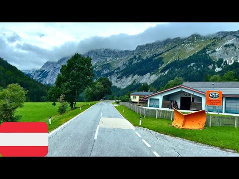Driving in Austria: KAPFENBERG to MARIAZELL amazing scenic drive
