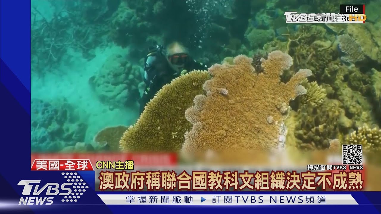 大陸在背後搞鬼？澳洲大堡礁恐被降格「瀕危遺產」