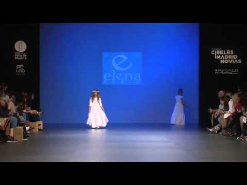 Elena Rubio - Pasarela Cibeles Madrid Novias 2012 - Comunión